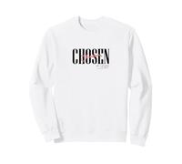 Imprimé chrétien sur Le Devant, Le Dos Sweatshirt