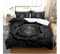 Imprimé en 3D Harley Davidson Motor Cycles 2/3pcs Bedding Set Housse de couette Housse de couette Taie d’oreiller 140*200cm