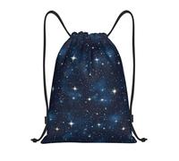 Imprimé Étoiles De Rêve Unisexe Sacs De Sport Pliable Sacs De Gym Avec Cordons De Serrage Gym Sack Pour Voyage Piscine Natation