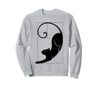 Imprimé Fibonacci Cat The Golden Ratio Sweatshirt