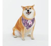 Imprimé floral éléphant classique et écharpes lavables pour chiens et chats élégants, bandanas personnalisés pour chiens et chats - Écharpe élégante pour chiens de taille moyenne à grande