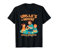 Imprimé Graphique Amusant pour Uncle Playtime House T-Shirt