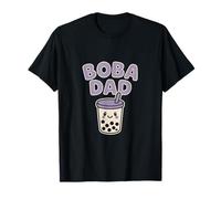 Imprimé graphique Boba Dad Bubble Tea Dad Life T-Shirt