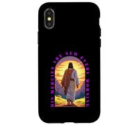 Imprimé Graphique His Mercies are New Every Day Faith Coque pour iPhone X/XS