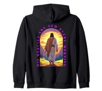 Imprimé Graphique His Mercies are New Every Day Faith Sweat à Capuche
