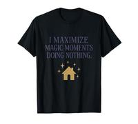 Imprimé graphique « Magic Moments Doing Nothing » T-Shirt