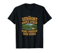 Imprimé graphique Sirop d'érable du Vermont State Pride T-Shirt