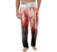 Imprimé Halloween Y2K Pantalon de loisirs pour homme Baggy Droit Pantalon de course Pantalon d'extérieur Confortable Pantalon de survêtement léger et fin Streetwear Pantalon de survêtement Pantalon de