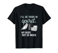 Imprimé humoristique avec inscription « My Body Not So Much » T-Shirt