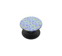 Imprimé léopard Bleu ou guépard PopSockets PopGrip Adhésif