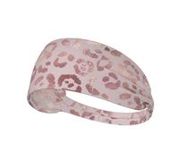 Imprimé léopard guépard Or Rose,Bandeau de Sport Unisexe, Bandeau élastique Multi-usages pour Cheveux