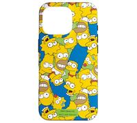 Imprimé Les Simpsons Homer Marge Bart Lisa Maggie Coque pour iPhone 16 Pro