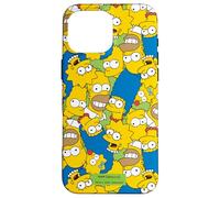 Imprimé Les Simpsons Homer Marge Bart Lisa Maggie Coque pour iPhone 16 Pro Max
