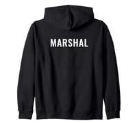 Imprimé maréchal sur Le Dos Sweat à Capuche