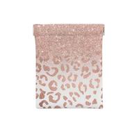 Imprimé Paillettes Or Rose, Sac de Rangement pour Femmes, Portefeuille supérieur à Presser, Petit Porte-Monnaie, Pochette de Changement