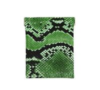 Imprimé Peau de Serpent Vert, Sac de Rangement pour Femmes, Portefeuille supérieur à Presser, Petit Porte-Monnaie, Pochette de Changement