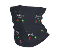 Imprimé Protection du Visage Jésus Appelle Le Christianisme Echarpe Gaiter Séchage Rapide Bande De Cheveux pour Randonnée Homme Yoga