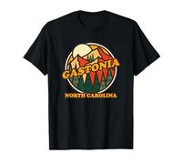 Imprimé randonnée en montagne Vintage Gastonia North Carolina T-Shirt
