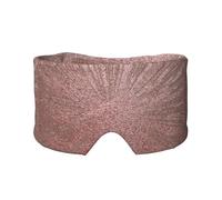 Imprimé rose doré rose,Masque pour les yeux bloquant la lumière Cache-yeux et cache-oreilles pour le sommeil