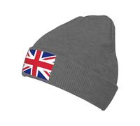 Imprimé Royaume-Uni. Drapeau Bonnet Chaud Tricoté sans Bords Repliable Anti Vent Élastique Unisexe Taille Unique Confortable Anti Vent pour Ski Running Vélo Extérieur Style Décontracté Quotidien