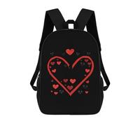 Imprimé Sacs À Dos J'aime Mon Papa Sacs D'École Loisir Mignon Sac À Dos De Voyage pour Trekking, Loisir, Voyage, 42X32X14Cm
