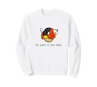 Imprimé « The World is Your Donut » Sweatshirt
