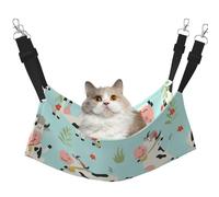 Imprimé Vache Mignon,Hamac Suspendu pour Chat, lit Suspendu Doux Double Face pour Petits Chiens,L