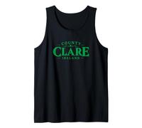 Imprimé Vert du comté de Clare Irlande Débardeur