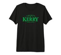 Imprimé Vert du comté de Kerry Irlande T-Shirt Haut de Gamme
