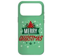 Imprimé Vichy de Buffle Merry Christmas Trees - Jolies fêtes Coque pour iPhone 17 Pro Max