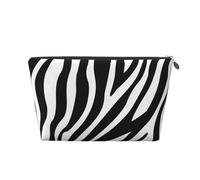 Imprimé Zèbre Imprimer, Trousse de Toilette Trousse de Maquillage Sac à cosmétiques Trousse de Toilette de Voyage Portable