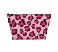Imprimé Zèbre Rose, Trousse de Toilette Trousse de Maquillage Sac à cosmétiques Trousse de Toilette de Voyage Portable