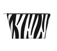 Imprimé zèbre, Trousse de Toilette Trousse de Maquillage Sac à cosmétiques Trousse de Toilette de Voyage Portable
