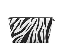Imprimé zèbre, Trousse de Toilette Trousse de Maquillage Sac à cosmétiques Trousse de Toilette de Voyage Portable