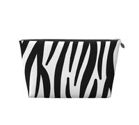 Imprimé zèbre, Trousse de Toilette Trousse de Maquillage Sac à cosmétiques Trousse de Toilette de Voyage Portable