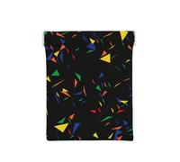 Imprimer des confettis Abstraits de Triangles, Sac de Rangement pour Femmes, Portefeuille supérieur à Presser, Petit Porte-Monnaie, Pochette de Changement