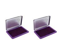 Imprint 9071M Tampon encreur Violet - Métal 9 x 5 cm (Lot de 2)