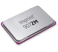 Imprint 9072M Tampon encreur manuel pour les besoins quotidiens à la maison et au bureau - 1 tampon encreur violet, couvercle en métal robuste, encre à base d'eau, taille 11 x 7 cm, idéal pour tampon