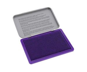 Imprint Tampon encreur manuel 9073M pour les besoins quotidiens à la maison et au bureau - 1 tampon encreur violet, couvercle en métal robuste, encre à base d'eau, taille 12,5 x 8 cm, idéal pour les