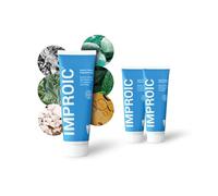 IMPROIC Dentifrice pour implants dentaires (lot de 3) | Avec microargent médical et substances naturelles fonctionnelles | Protège efficacement les dents et les implants dentaires contre les