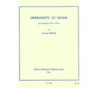 IMPROMPTU ET DANSE SAXOPHONE MIB ET PIANO