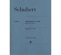 Schubert F. – Impromptu en la bémol majeur Op. 90 n° 4 D 899 – pour piano – Henle Verlag