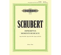 Franz Schubert – Impromptus et Moments musicaux Op. 90, 94 et 142 – Partition piano – Éd. Peters