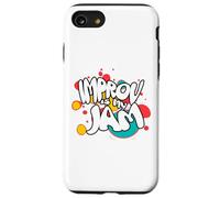 Improv is My Jam Actors Fun Improvisation Artist Design Coque pour iPhone SE (2020) / 7/8