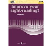 Improve Your Sight-Reading! Piano Trinity Edition Grade 4 (Paperback) Paul Harris, (Auteur)