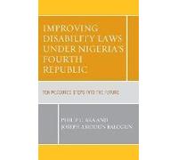 Improving Disability Laws Under Nigeria's Fourth Republic