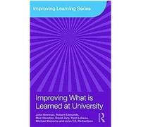 Improving What is Learned at University, Improving Learning Series John Brennan (Auteur)