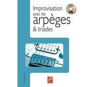Méthodes et pédagogie CARISCH LAMBOLEY DENIS - IMPROVISATION AVEC ARPEGES & TRIADES + CD Guitare acoustique