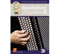 MAUGAIN M. - IMPROVISATION JAZZ A L'ACCORDON EN 3D + CD + DVD