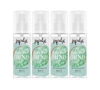Impulse - Body Fragrance Mist Balanced Mind - Pear And Jasmine Scent - 150ml, 4pk